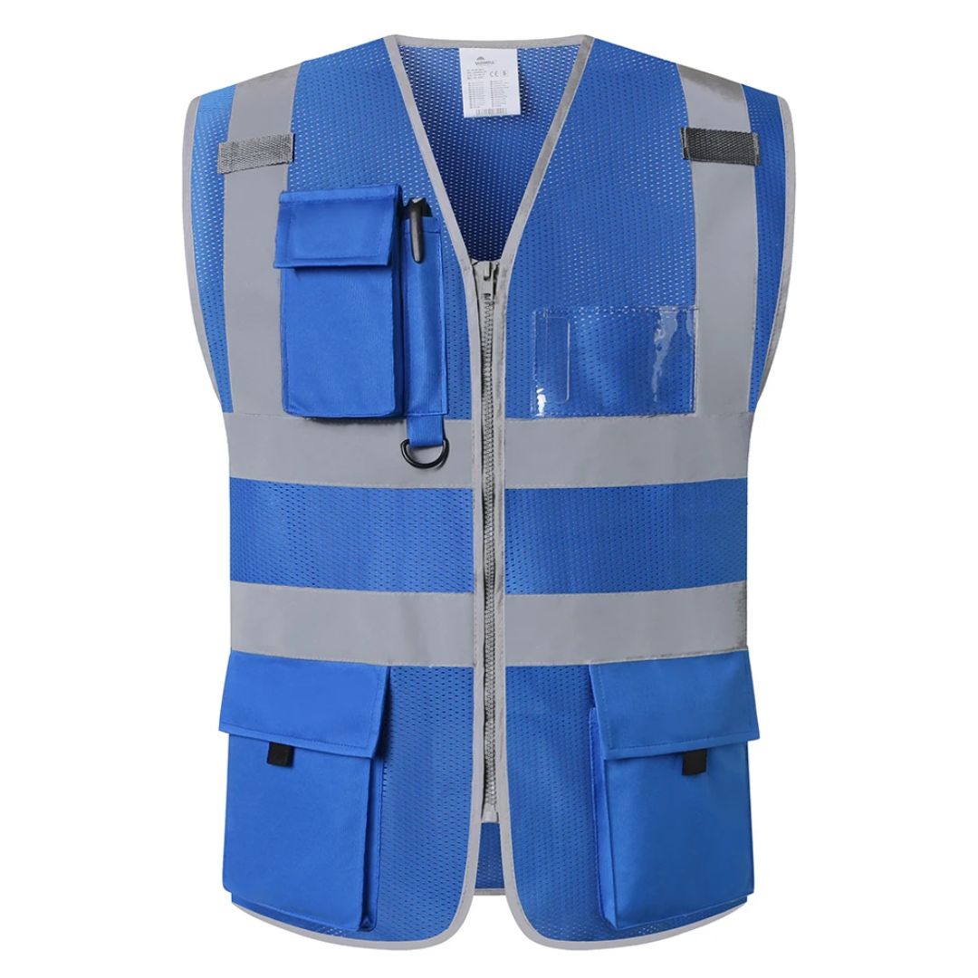 Gilet de travail haute visibilité réfléchissant 2