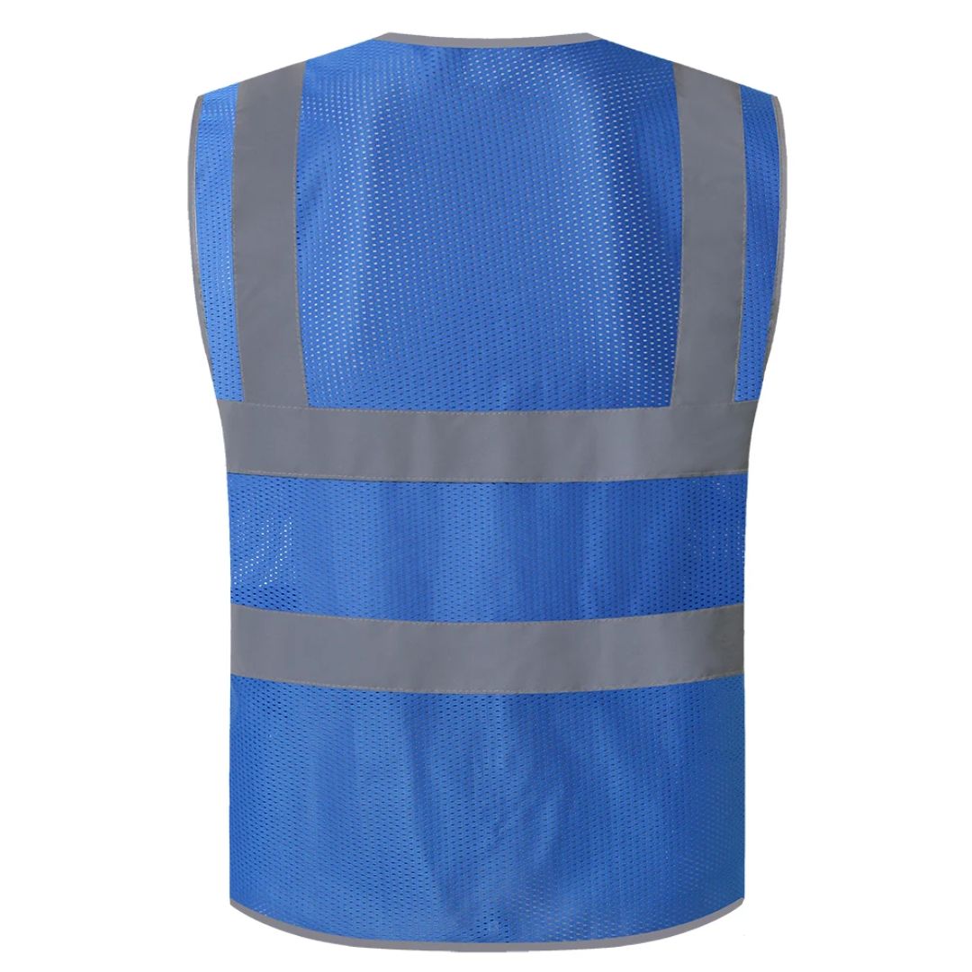 Gilet de travail haute visibilité réfléchissant 4