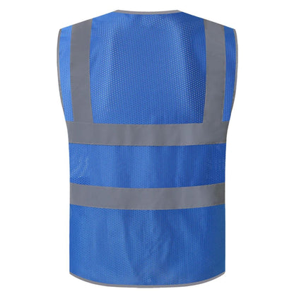 Gilet de travail haute visibilité réfléchissant 4