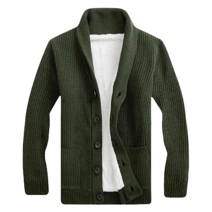 Gilet pour homme à col châle 1