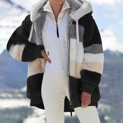 Manteau Hiver Douillet pour Femme Élégant et Chaud