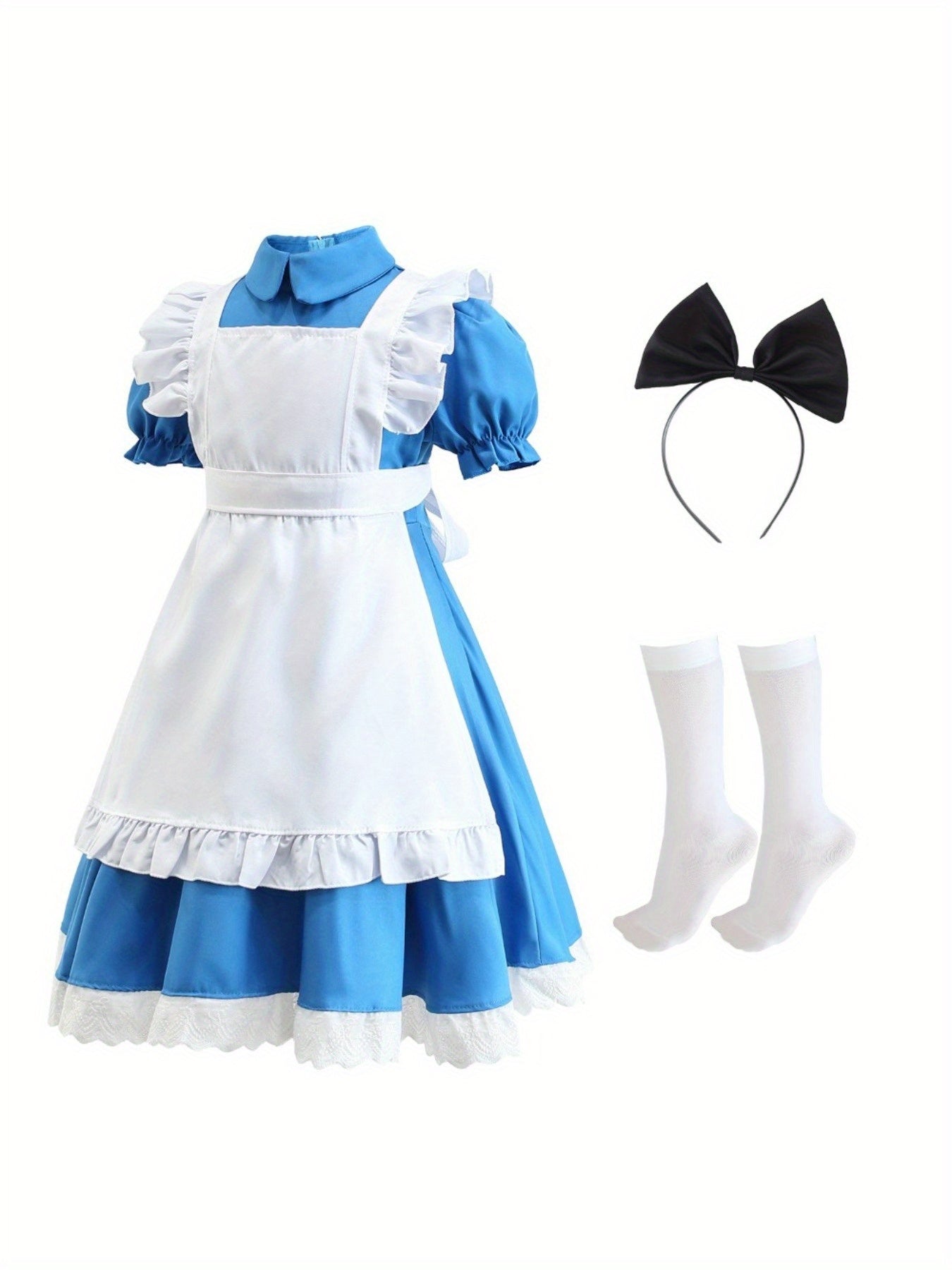 Costume d'Halloween Enfant Fille | Robe Fantaisie Élégante - Foivo