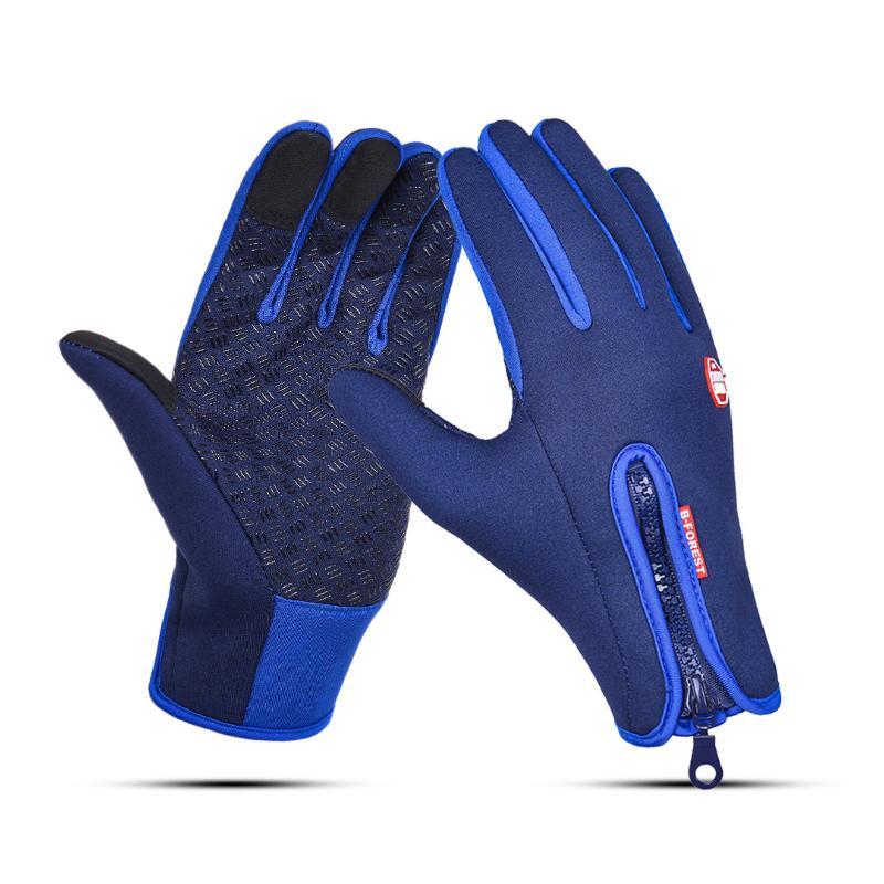 Gants Hiver Douillets Étanches avec Prise Sure