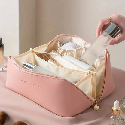 Boîte à Maquillage Grande Capacité | Étui de Voyage Imperméable