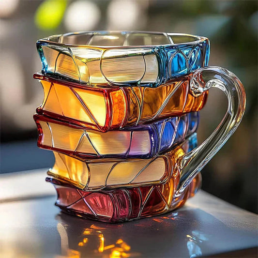 Tasse à Café Élégante Livresque | Cadeau Parfait pour Les Amoureux de Lecture - Foivo
