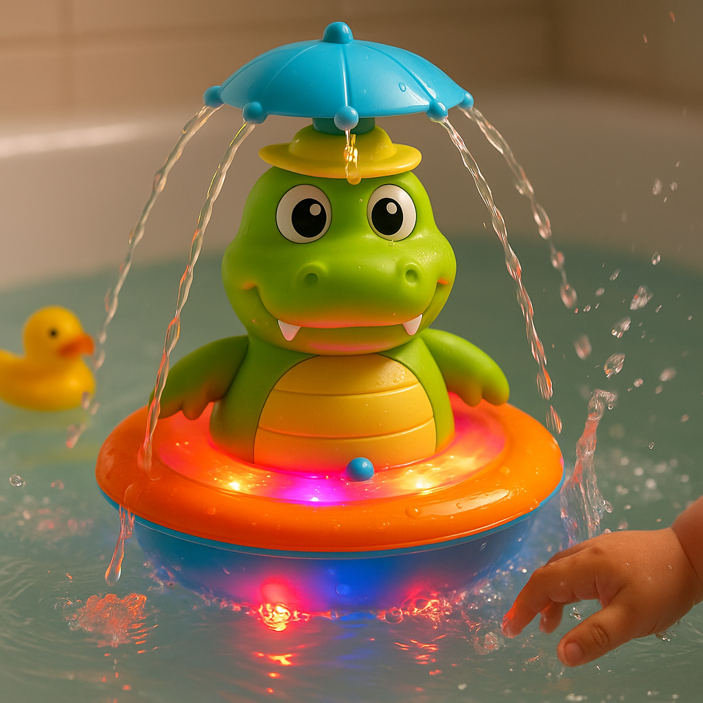 Jouet de Baignoire Interactif Lumineux - Foivo