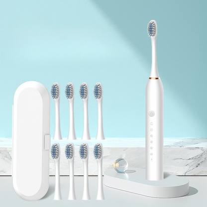 Brosse à Dents Électrique Avancée | Nettoyage Profond et Doux
