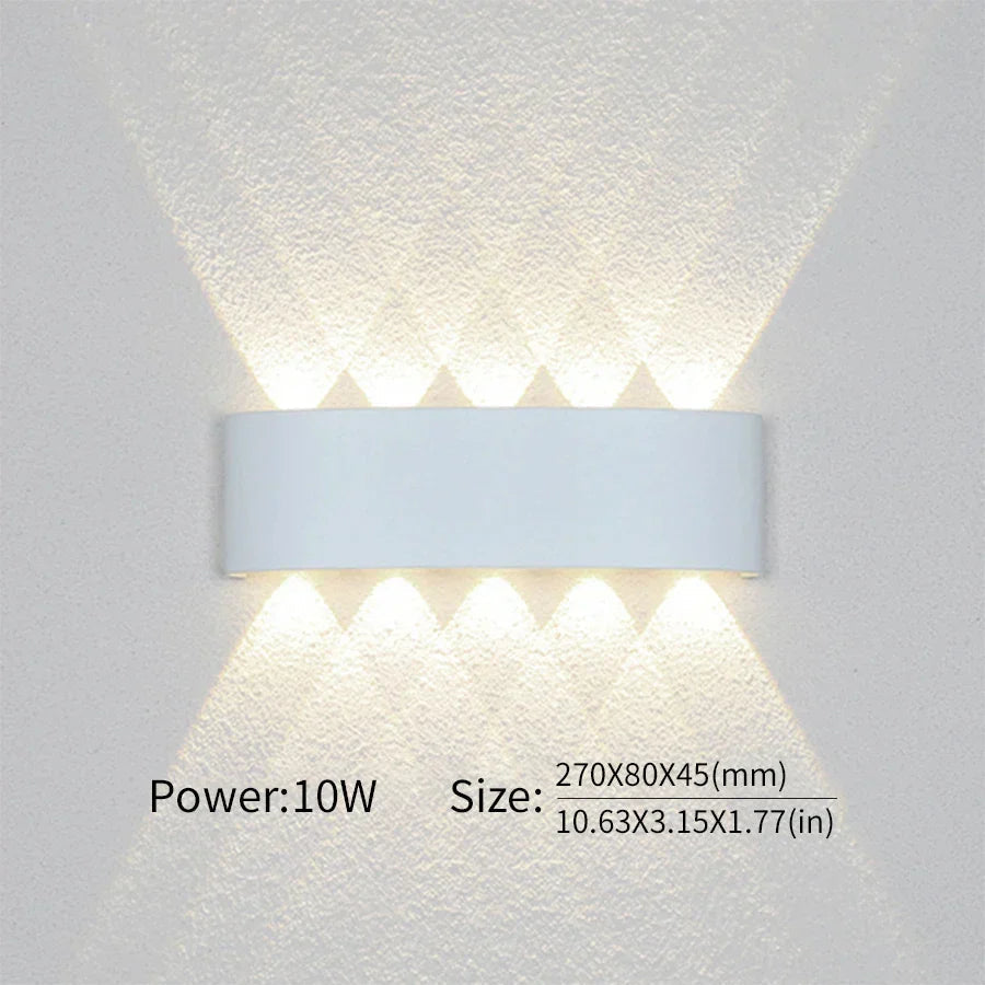 Lampe LED Murale Polyvalente et Robuste