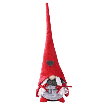 Nain de Jardin Mignon | Décoration de Noël en Peluche pour Maison et Bureau