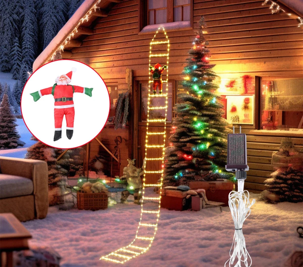 Guirlande de Noël Lumineuse et Festive - Foivo