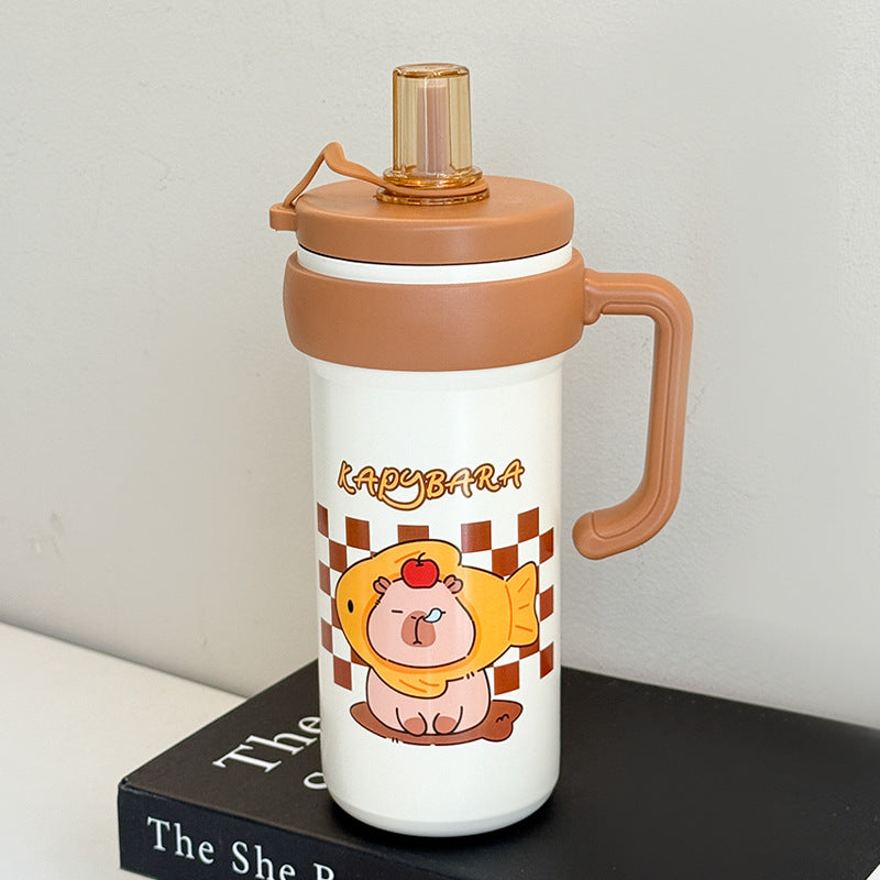 Gourde Isotherme 1L Amusante Avec Poignée De Transport Pour Femme 2