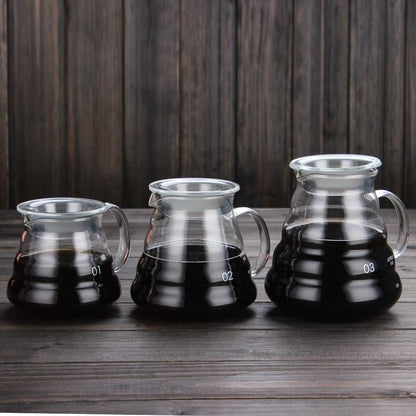 Goutteur de café en verre design 2