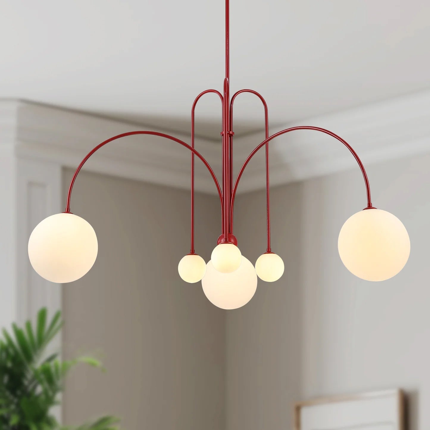 Lampe Suspendue Design Luxe en Verre et Métal - Foivo