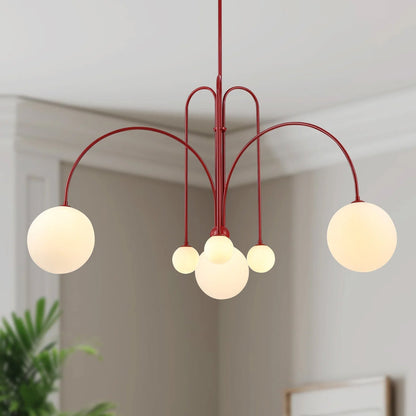 Lampe Suspendue Design Luxe en Verre et Métal - Foivo