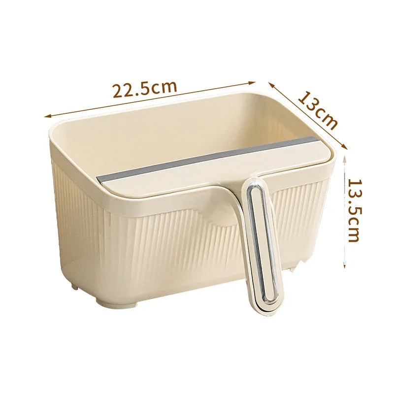 Grattoir à déchets et poubelle 2 en 1 pour cuisine 4