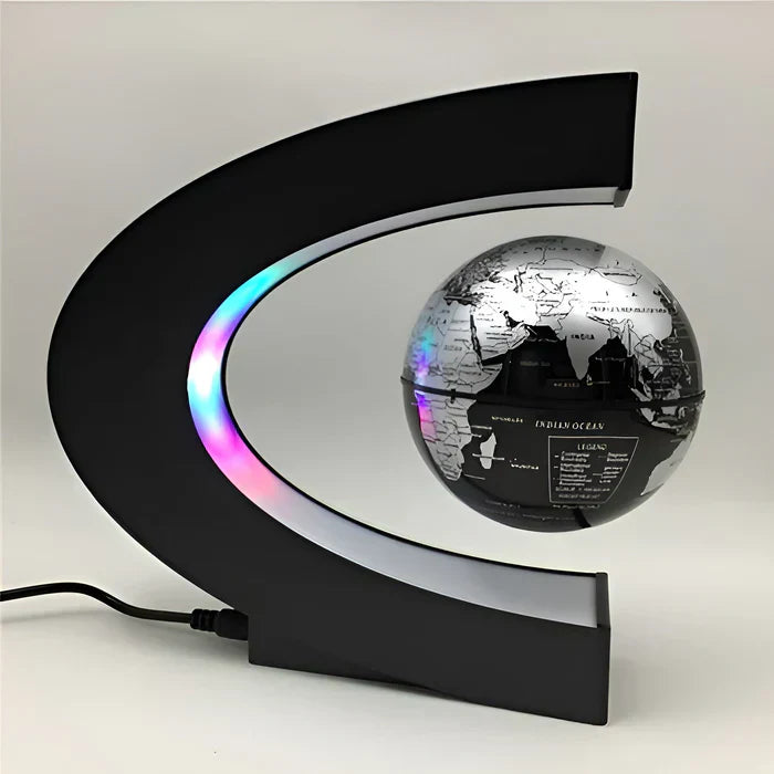 Lampe globes du monde décoratif