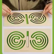 Labyrinthe En Bois Amusant Pour Tous Âges