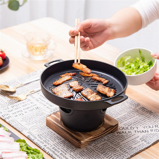Barbecue Compact En Bois - BlxckFR