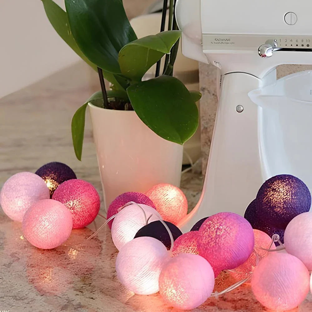 Guirlande Lumineuse à Boules pour Décoration Intérieure 12