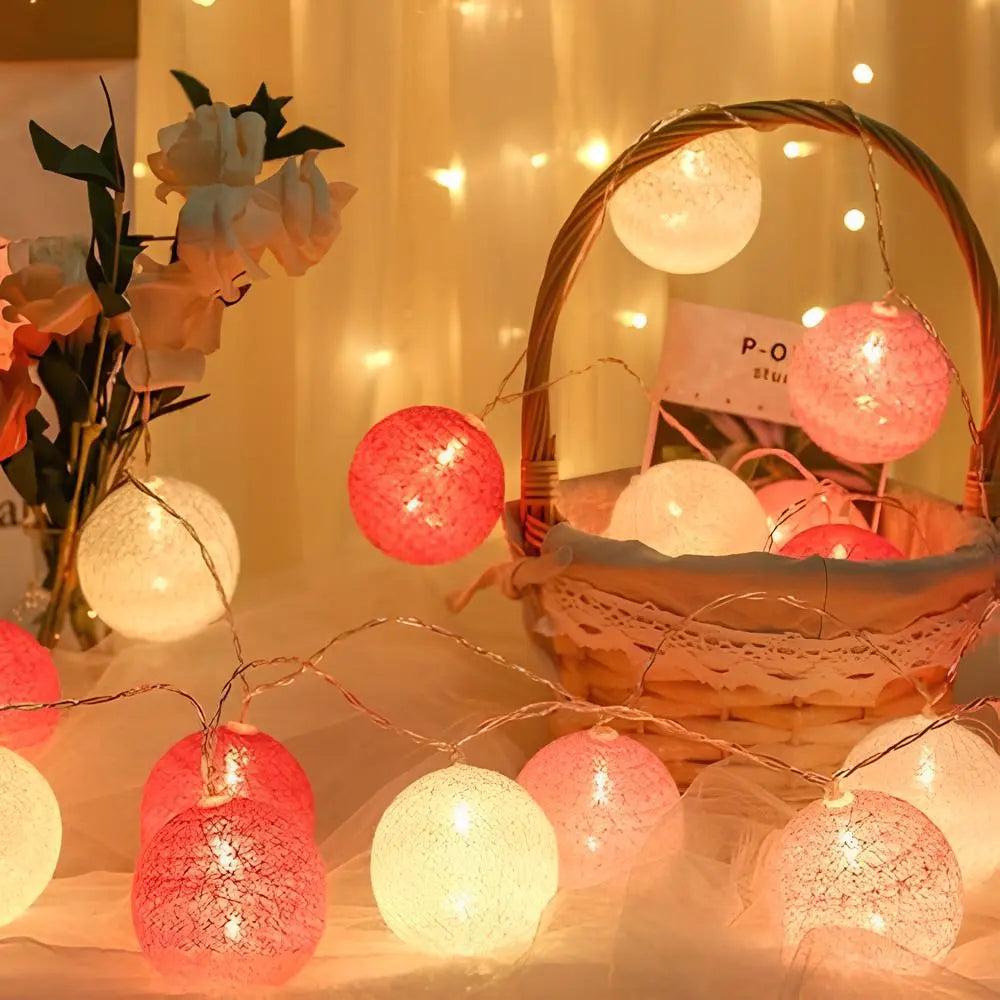 Guirlande Lumineuse à Boules pour Décoration Intérieure 15