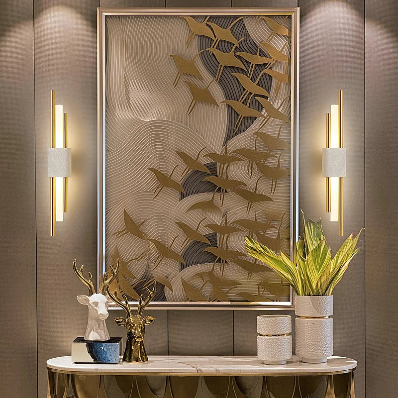 Lampe Murale LED Moderne en Pierre