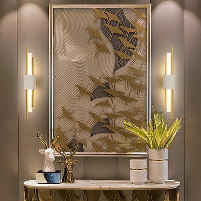 Lampe Murale LED Moderne en Pierre