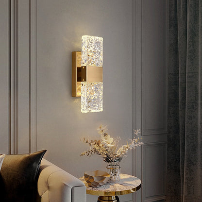 Lampe Murale Élégante en Verre | Design Moderne et Réglage de Luminosité