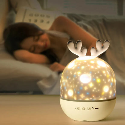 Lampe dambiance LED pour projecteur effet ciel étoilé
