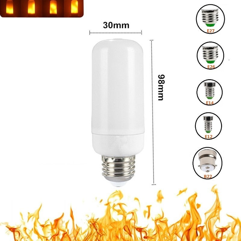 Ampoule LED Effet Flamme Unisexe Standard