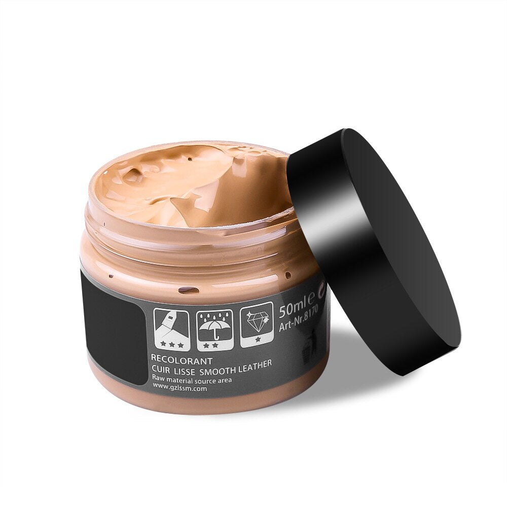 Crème de Réparation Cuir pour Rayures et Fissures