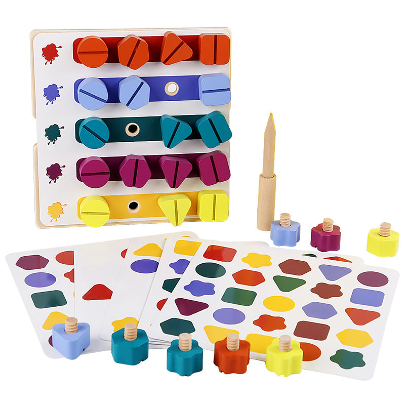 Jeu de Labyrinthe Bois Éducatif pour Enfants - BlxckFR