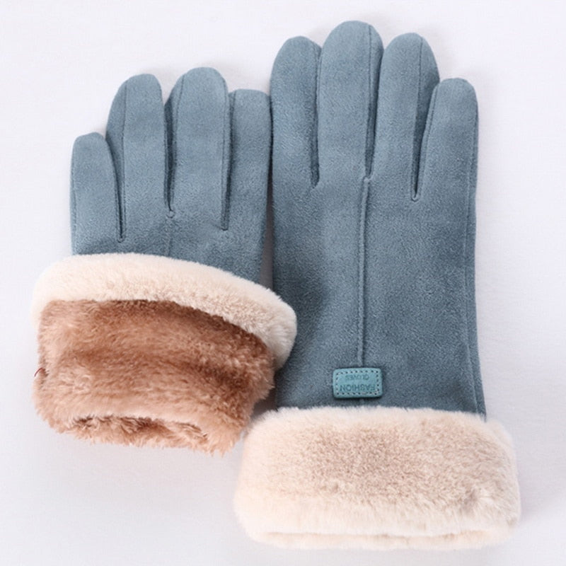 Gants Hiver doublés Polaire Étanches Tactile - BlxckFR