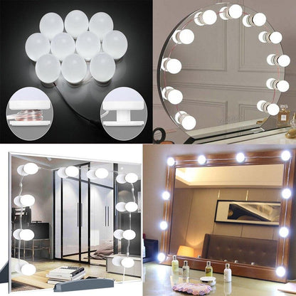 Ampoule LED Unisexe pour Miroir de Maquillage Lumineuse