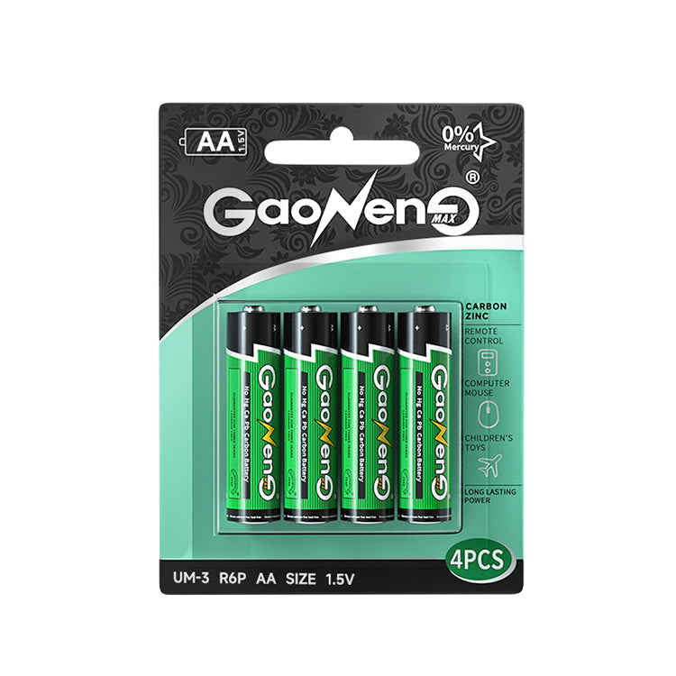 Batteries AA Alcalines 4 Pièces - blxckfr