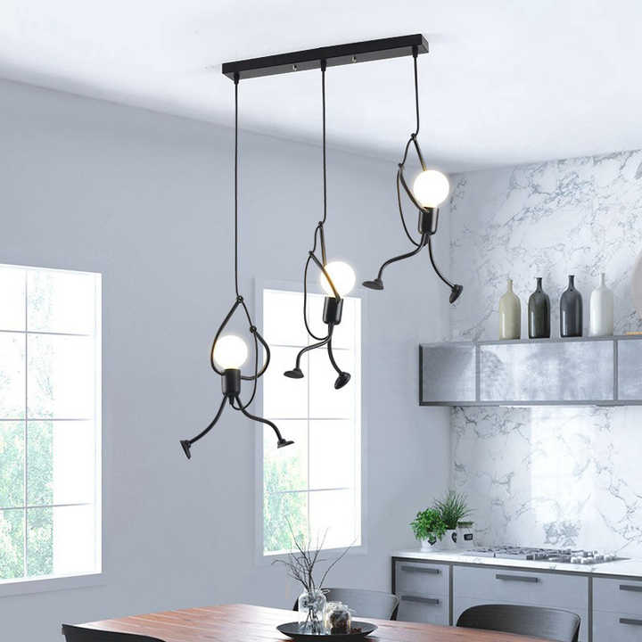 Lampe Suspendue Vintage Super Héros