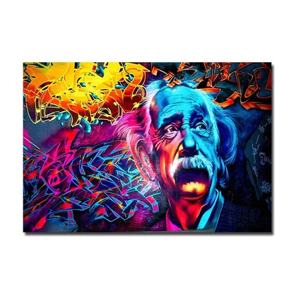 Tableau Toile Art Mural Graffiti Style Moderne - Foivo