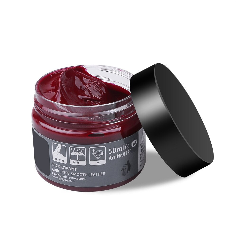 Crème de Réparation Cuir pour Rayures et Fissures