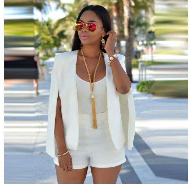 Veste Blazer Élégant Cuir Brun