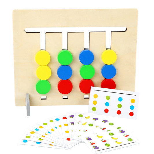 Jeu d'Entraînement Cérébral Bois pour Enfants - BlxckFR