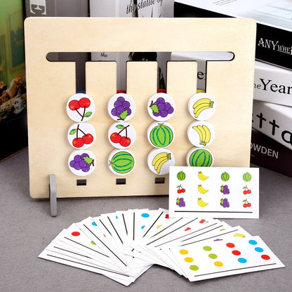 Jeu d'Entraînement Cérébral Bois pour Enfants