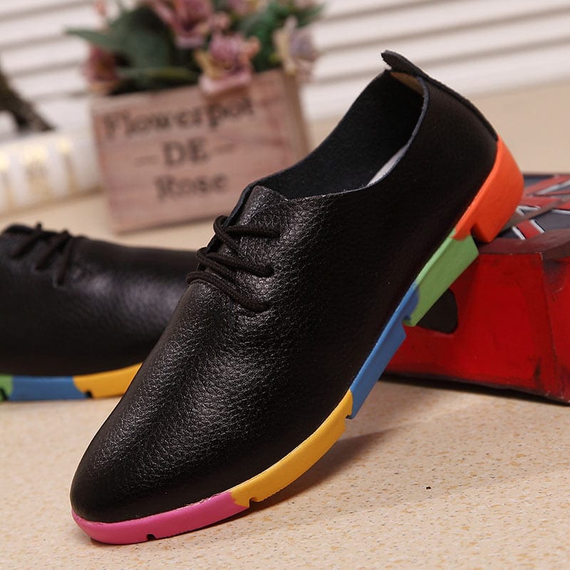 Chaussures Cuir Souple Respirant