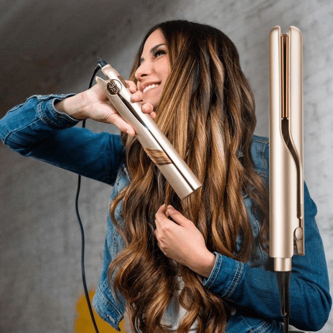 Lisseur de Cheveux Céramique pour Coiffure Brillante - Foivo