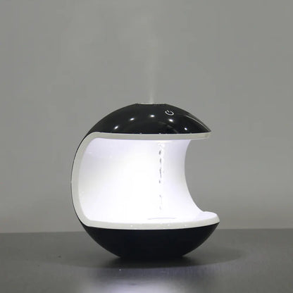 Purificateur d'air Blanc Design Élégant avec Diffuseur de Brume
