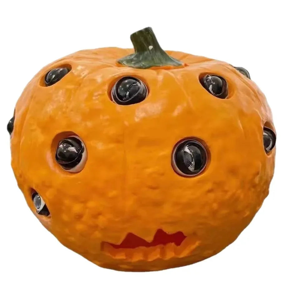 Décoration Halloween Citrouille Effrayante Originale
