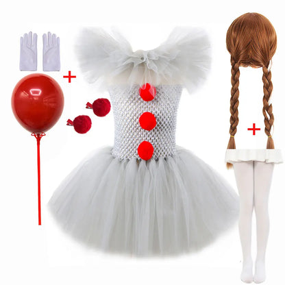 Costume Déguisement Clown Enfant Fille
