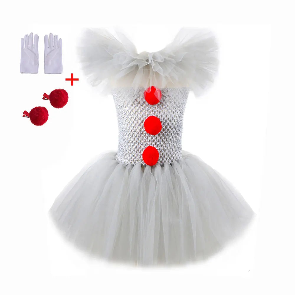 Costume Déguisement Clown Enfant Fille