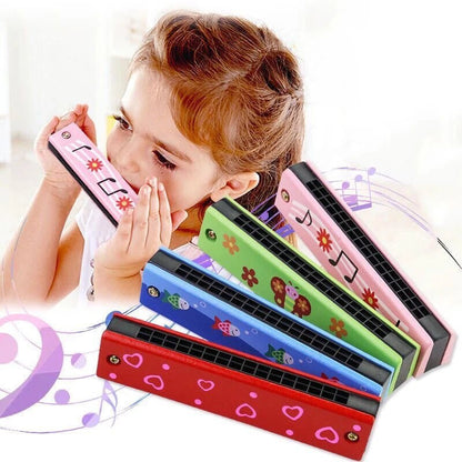 Harmonica en bois pour enfants 4