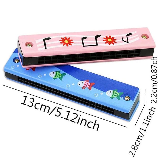 Harmonica en bois pour enfants 5
