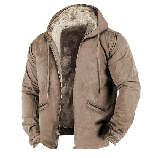 Veste Polaire Capuche Élégante Fermeture Éclair - BlxckFR