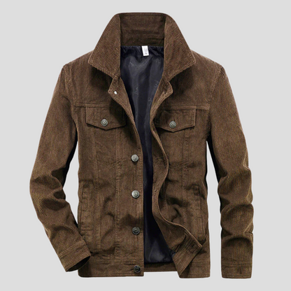 Veste Homme Velours Élégante Taille Affûtée
